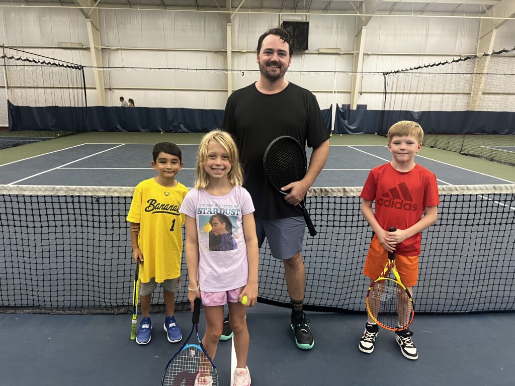 Alpha tennis clinic for 7-8 year olds