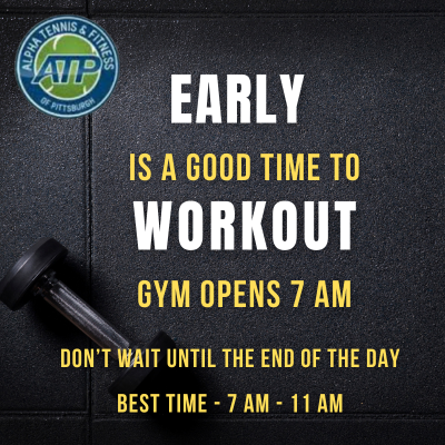 early gym schedule