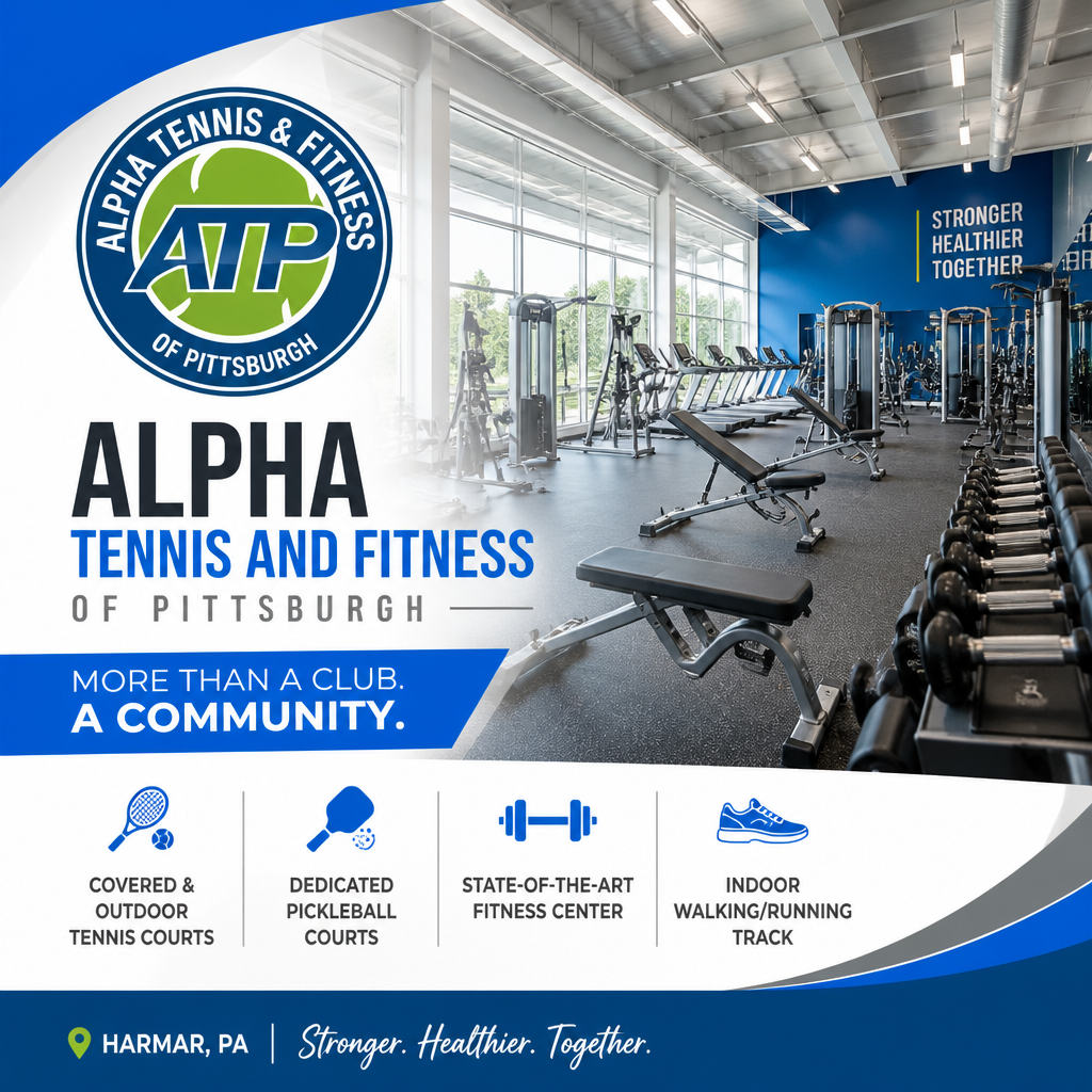 Fitness gym at Alpha in Harmar