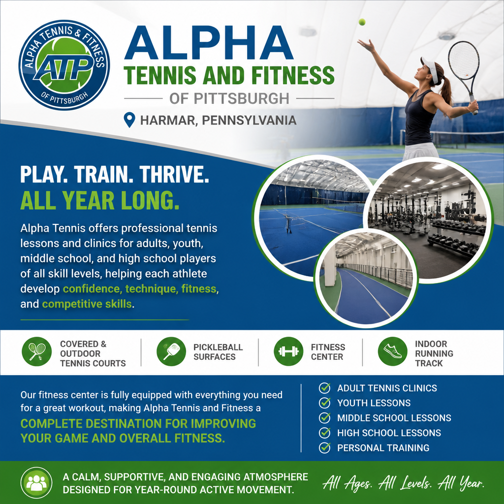 alpha tennis in Pittsburgh