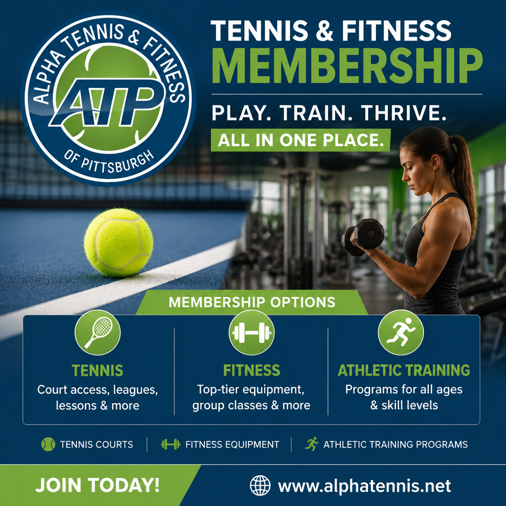 Tennis and fitness memberships