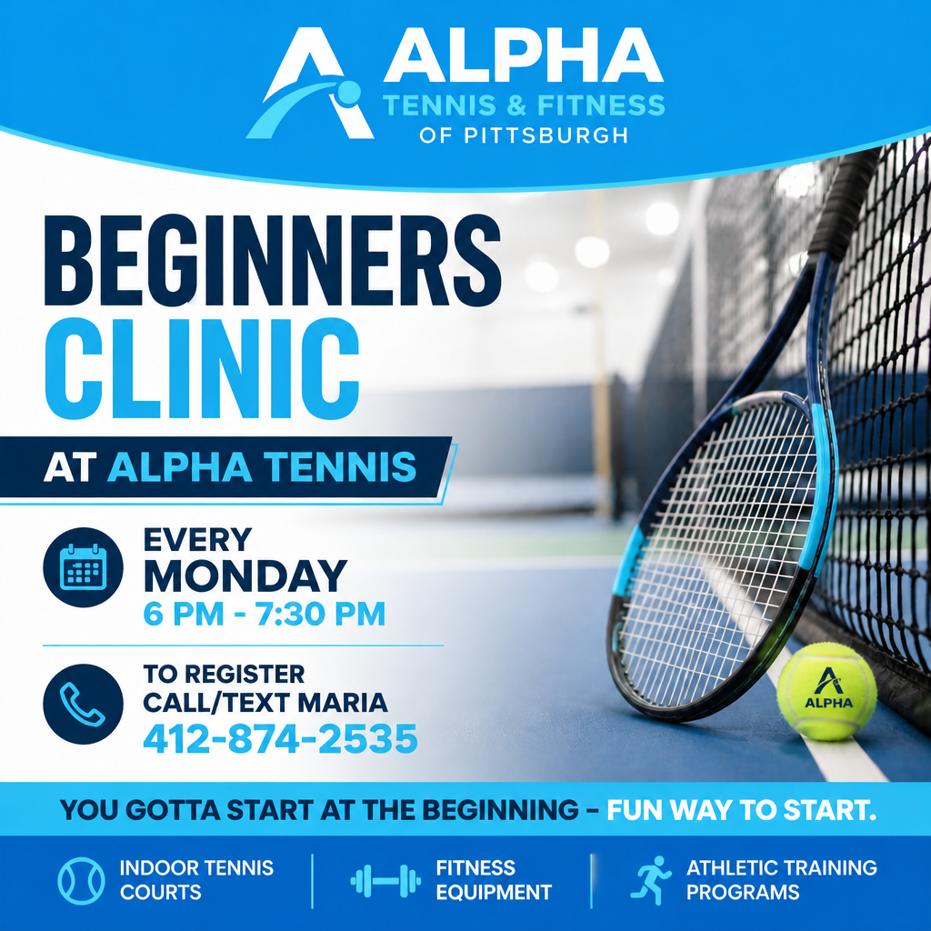 Beginner Tennis Pittsburgh